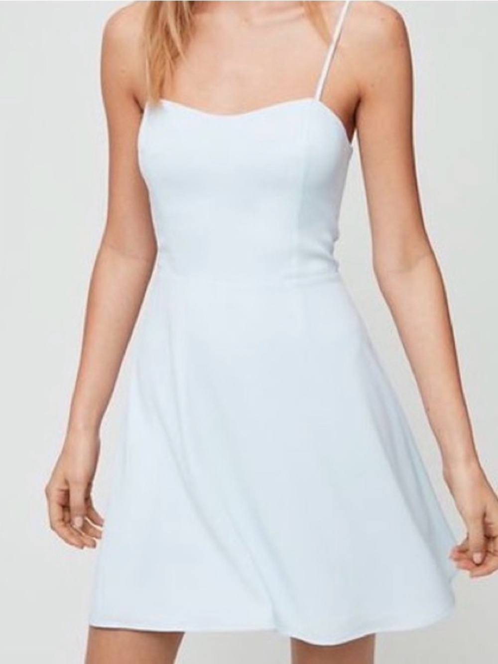 NWOT Aritzia Sunday Best Dress Light Blue